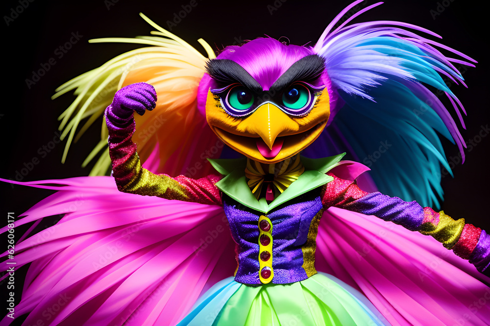 multi-colored Doll at a fashion show. AI generated
multi-colored Doll at a fashion show. AI generated