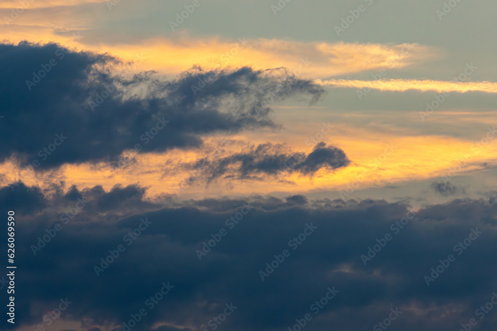 Obraz premium sunset clouds