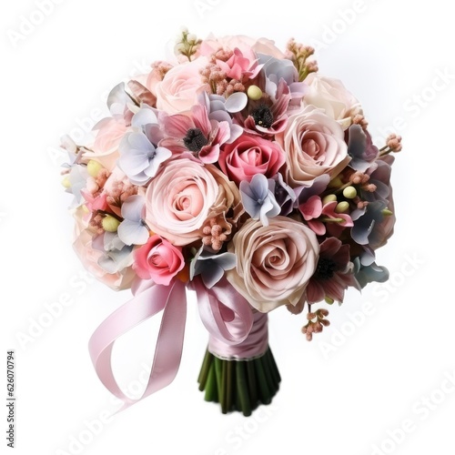Elegant wedding bouquet.
