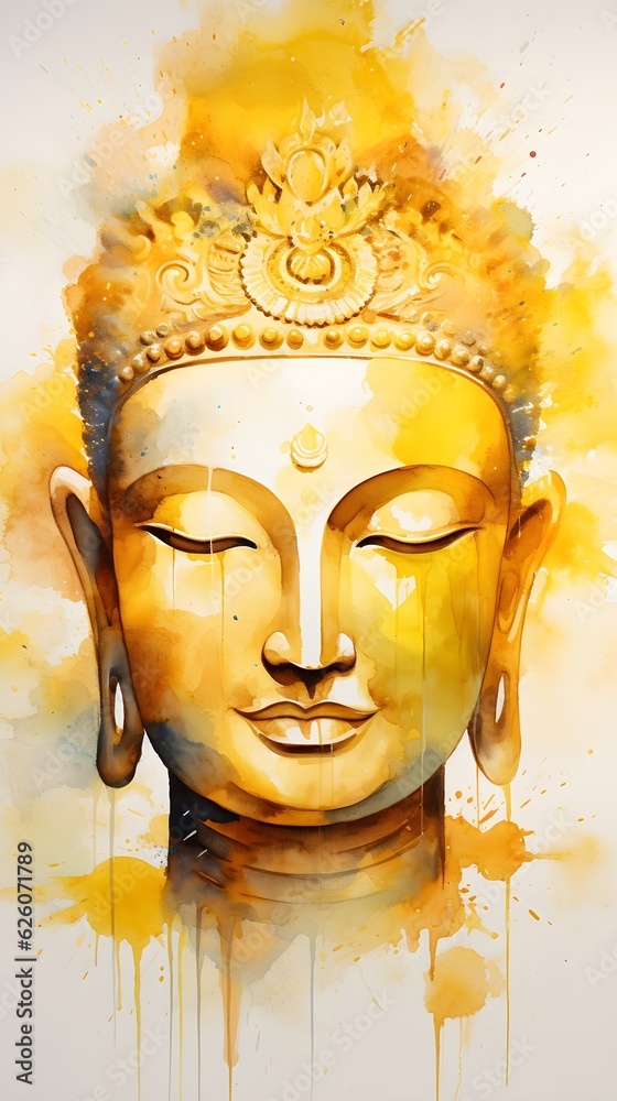 Serenity A Portrait of Buddha
