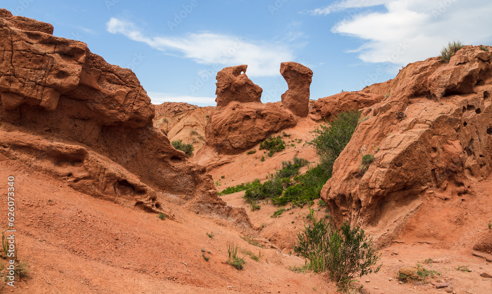 Fairytale Canyon Skazka in Kyrgyzstan