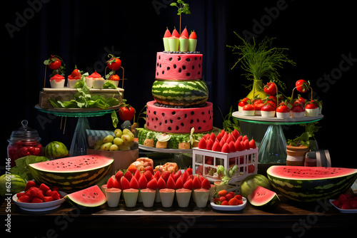 watermelon themed party © AGSTRONAUT