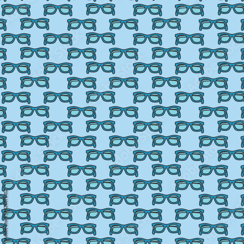 lunettes de soleil élégantes placées en rangées formant un motif harmonieux