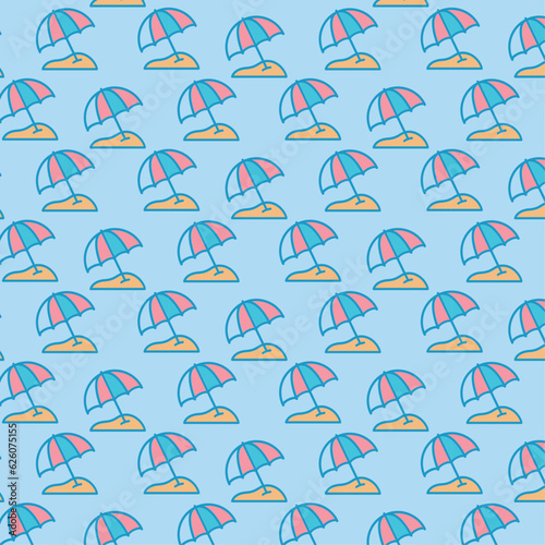 striped umbrella for outdoor event protection from sun