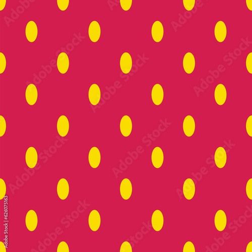 Strawberry texture seamless pattern. Summer berries vector background. Vector template for fabric, textile, wallpaper, wrapping paper, etc.