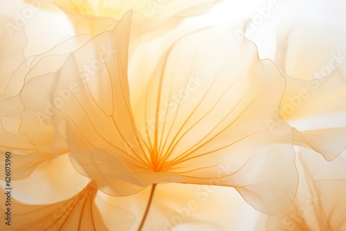 silky petals, soft yellow pastel colors, closeup blossoms for background banner