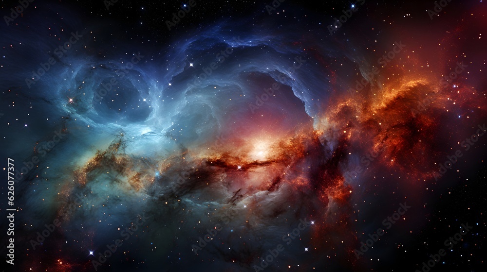Fototapeta premium stars, space, suns , astronomy, universe, and planets background, wallpapers. AI 