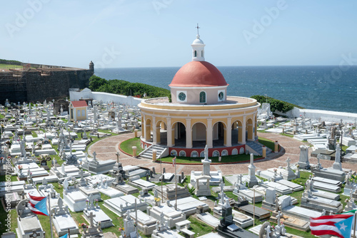 The Santa María Magdalena de Pazzis Cemetery, known simply to locals as the Old San Juan Cemetery, was officially established in the late 1800s photo