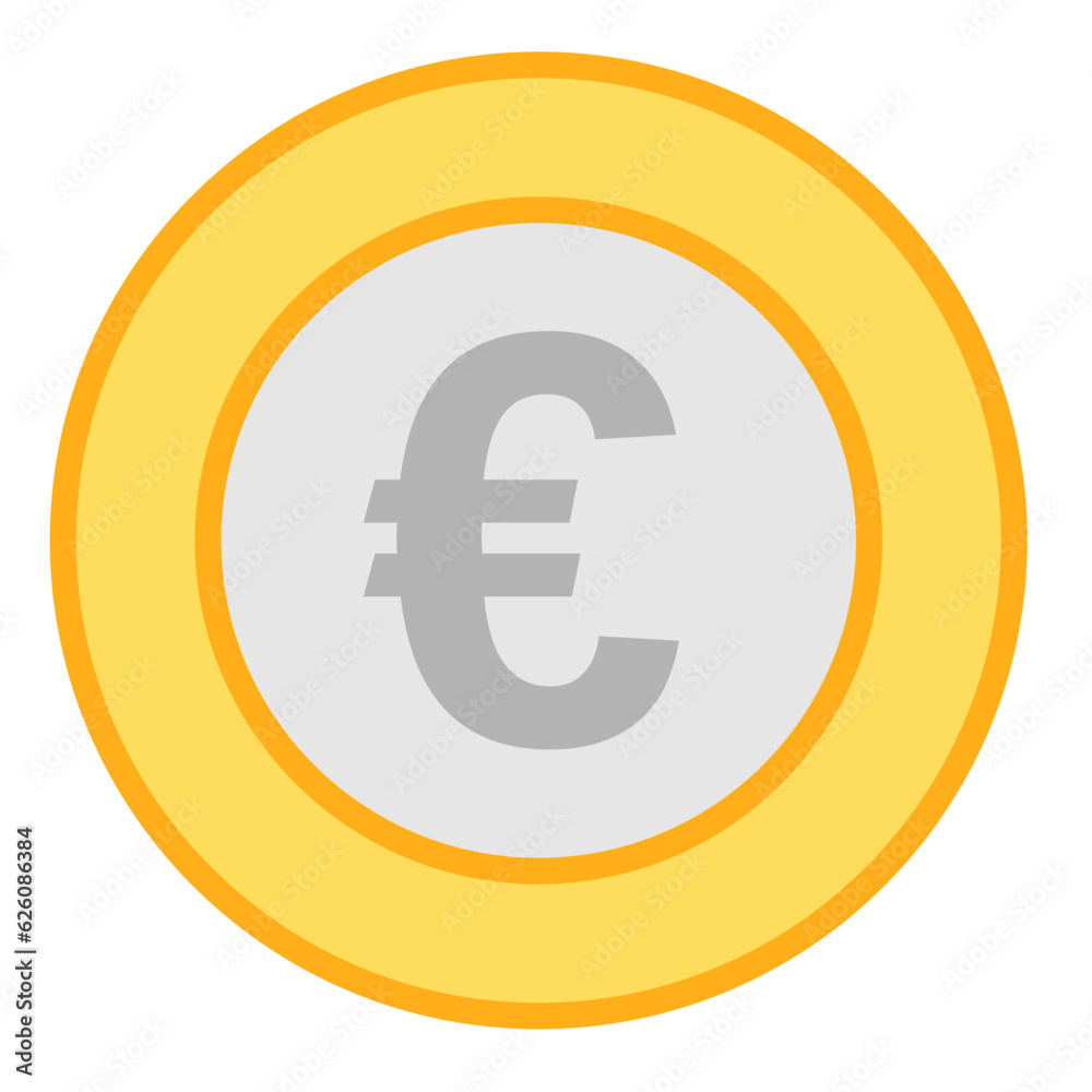 Money Coin Currency Forex Exchange Flat Design Money Coin Currency Forex Exchange Flat Design