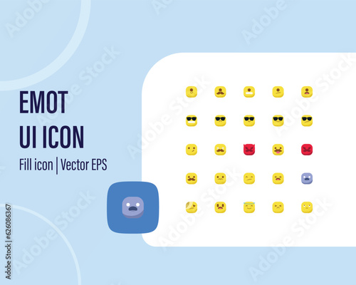 different emoji icons vector illustration.