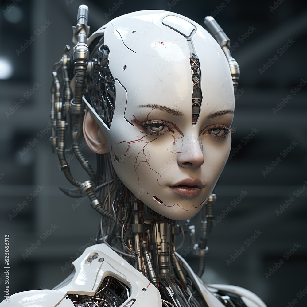 Roboterfrau Roboterfrau