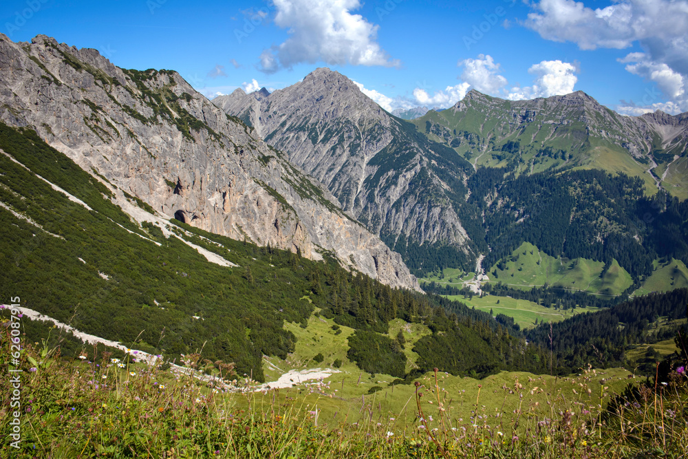 Majestic Mountains of Malbun, Liechtenstein