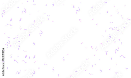 Vector purple confetti background