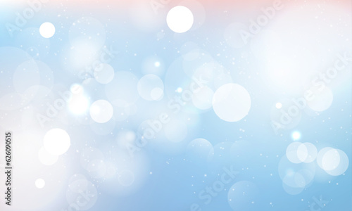 Vector abstract bokeh lights background vector illustration