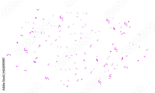 Vector purple confetti background © Nganhaycuoi
