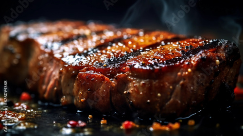 Pork grilled steak