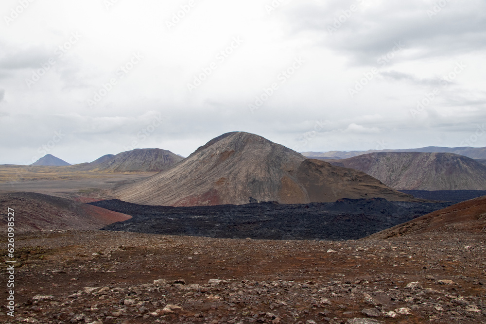 Iceland Volcano - Meradalir - Dry Lava Flow 2.png