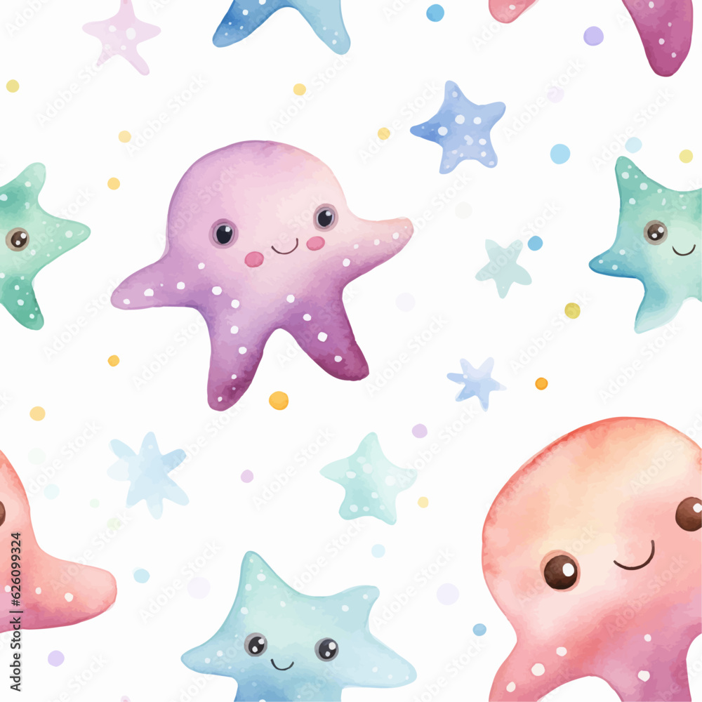 Sea ocean seamless pattern vector Sea ocean seamless pattern vector