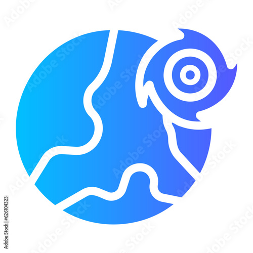 cylone gradient icon