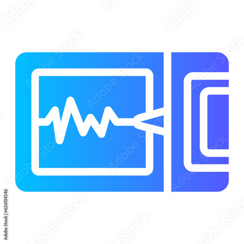 seismometer gradient icon
