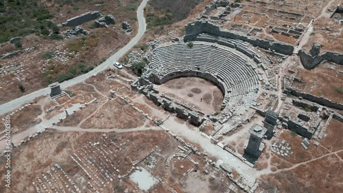 Xhantos Ancient City Aerial Landscape  photo