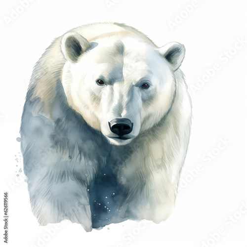 white polar bear © Bulder Creative