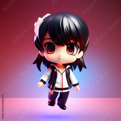 Cute Anime Chibi Figure photo