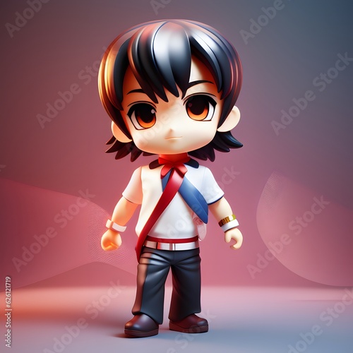 Cute Anime Chibi Figure photo