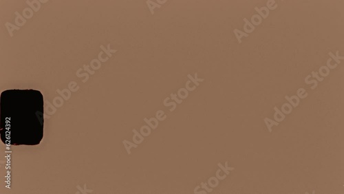 Opening Roll of 8mm Vintage Old Film Color Sprocket Grain Reel Seamless 4K Video Background Overlay Loop Effect