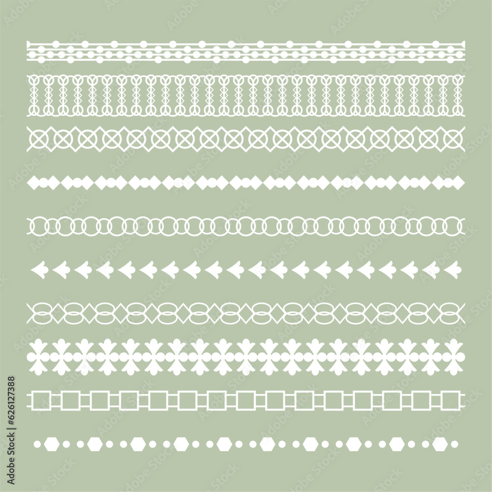 decorative lace pattern border background in collection