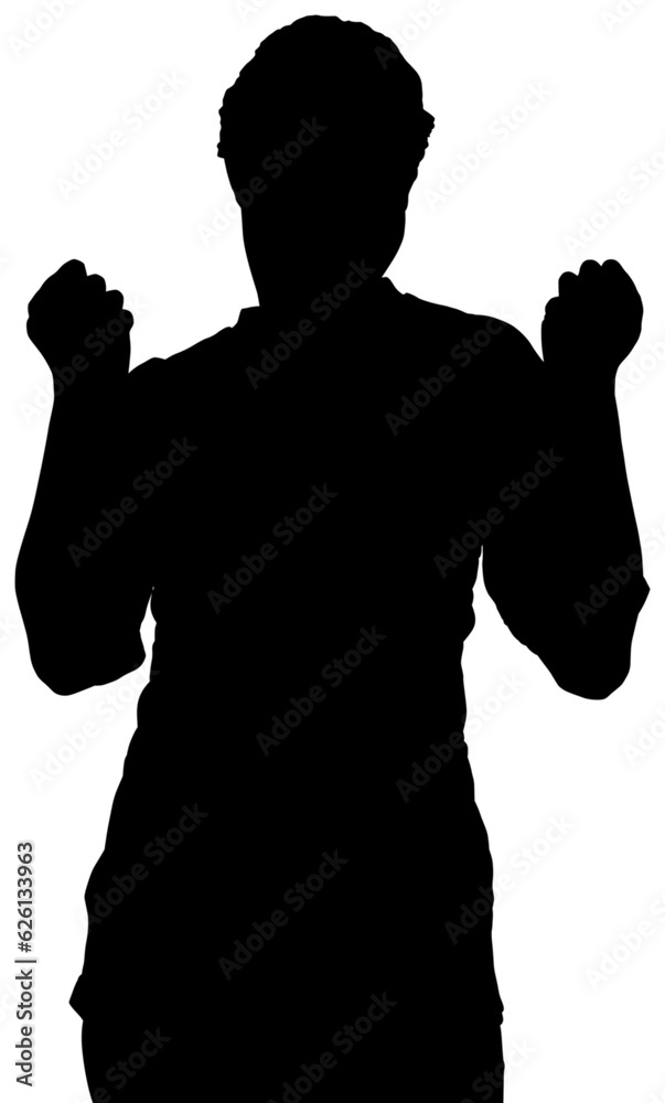 Digital png illustration of black silhouette of woman on transparent background