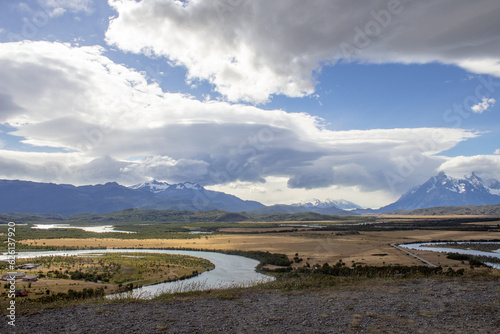 Río Serrano, Provincia de Última Esperanza, en la XII Región de Magallanes y de la Antártica Chilena. photo