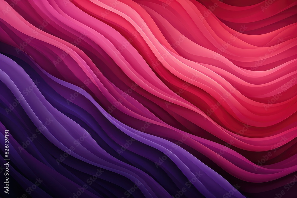 Fototapeta premium Vibrant gradient pattern background. Generative AI