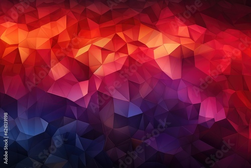 Vibrant gradient pattern background. Generative AI