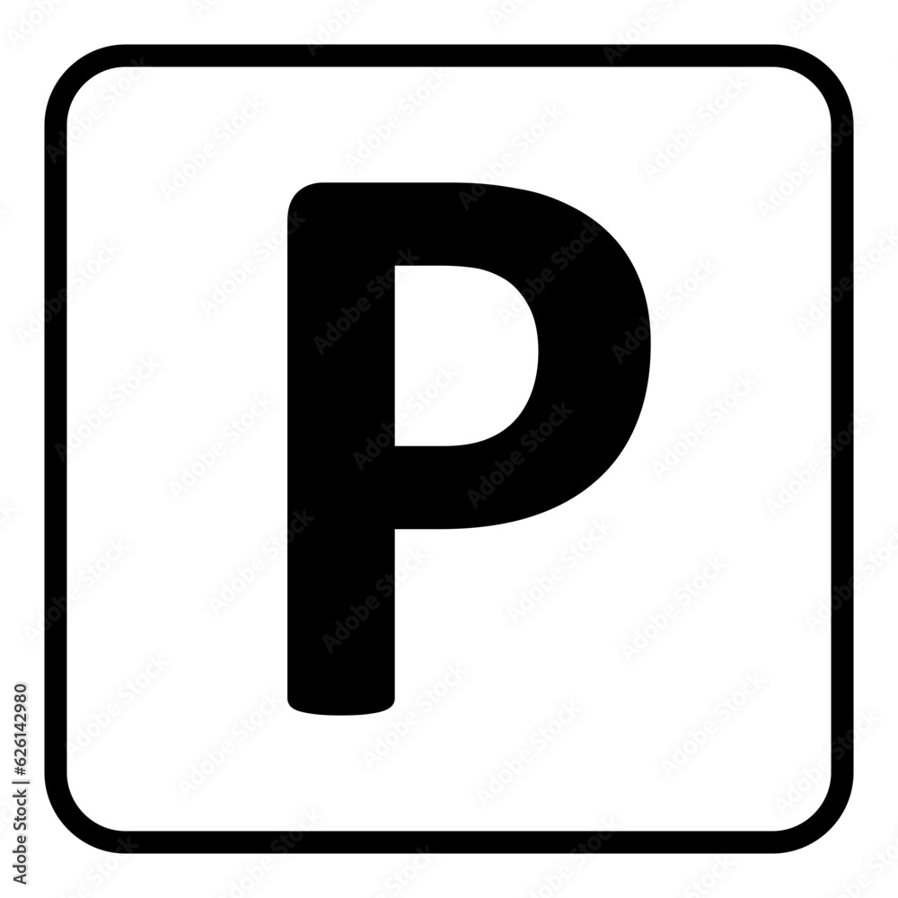 parking icon on transparent background parking icon on transparent background