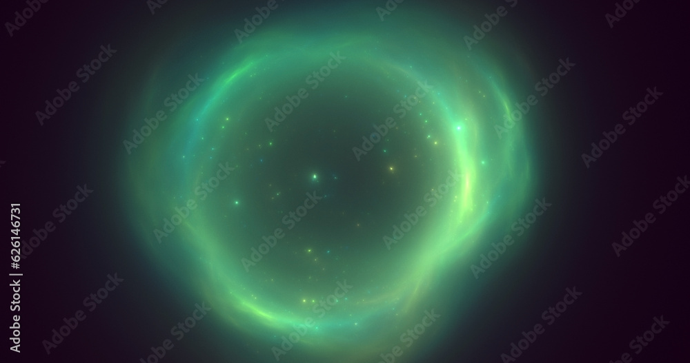 Obraz premium 3D rendering abstract fractal light background