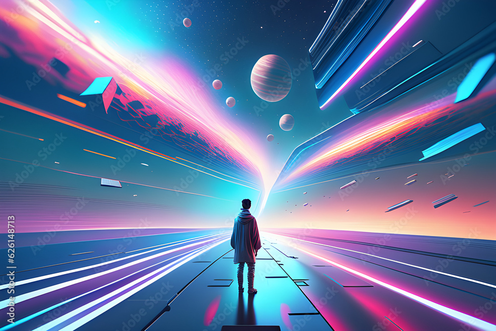 Another me in the universe. Generative AI Another me in the universe. Generative AI