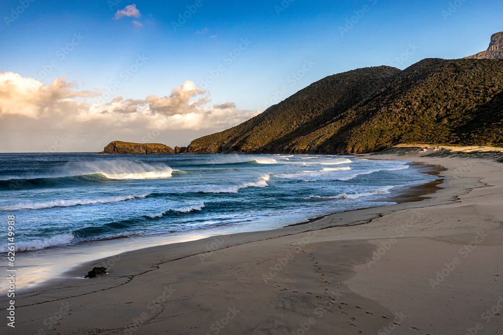 Afternoon at Blinky Beach, Lord Howe Island, Australia Afternoon at Blinky Beach, Lord Howe Island, Australia