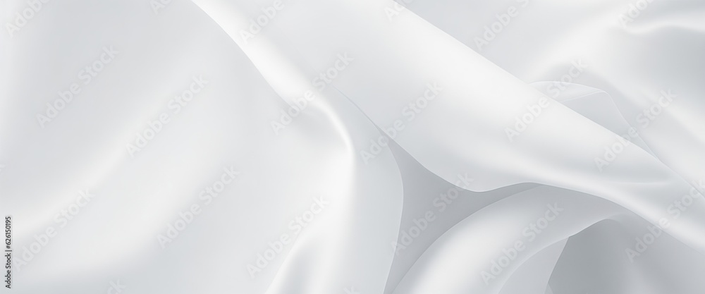 background of white wavy silk, wavy fluid texture, silky satin fabric elegant extravagant luxury wavy shiny luxurious shine drapery background