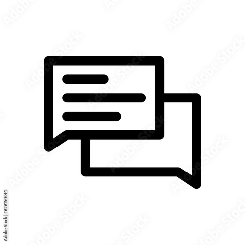 chat line icon