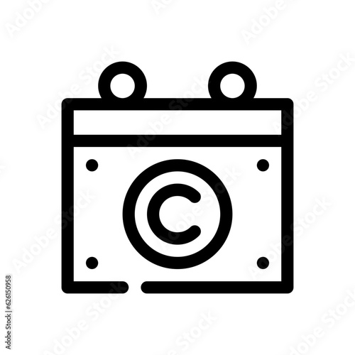 expiry date line icon
