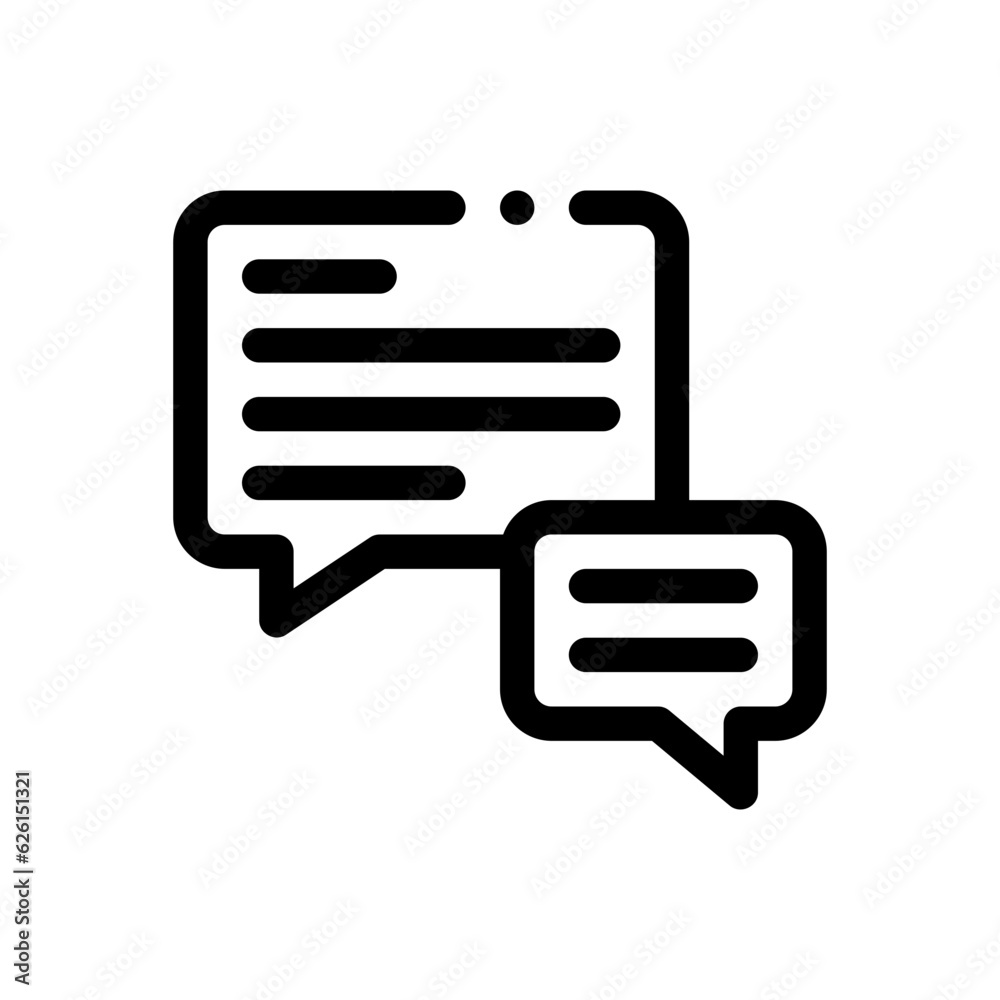 dialogue line icon dialogue line icon