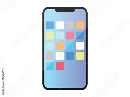 アプリが並んでいるスマホの画面