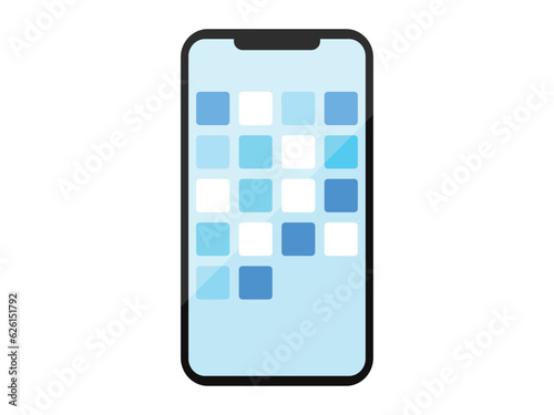 アプリが並んでいるスマホの画面