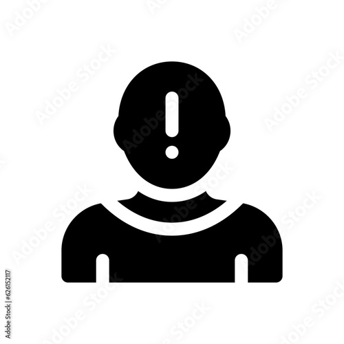 alert glyph icon