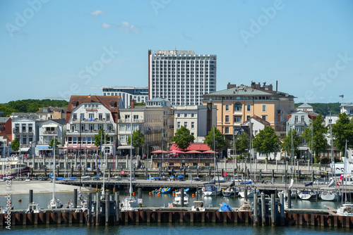 Die Häuser von Rostock Warnemünde