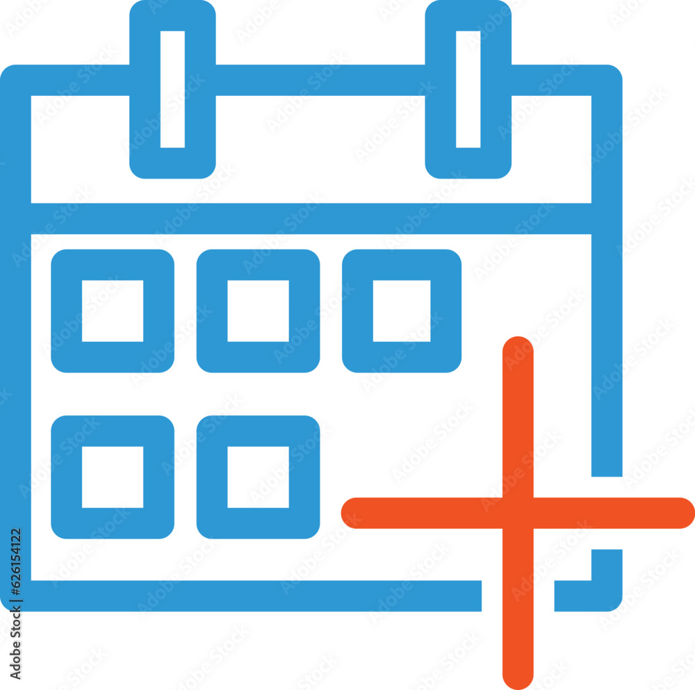 clean modern outline calendar icon clean modern outline calendar icon