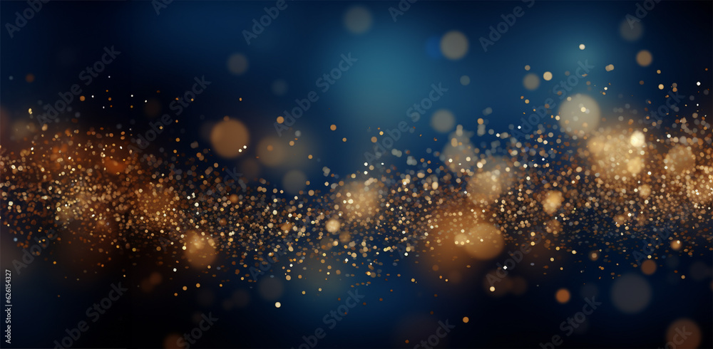 abstract background image with dark blue and gold particles abstract background image with dark blue and gold particles