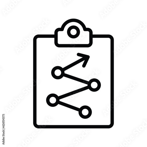 Sport training tactics vector icon