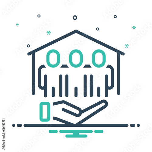 Mix icon for responsible